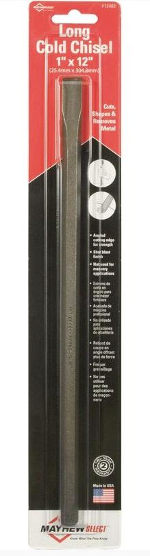 1 x 12-Inch Cold Chisel