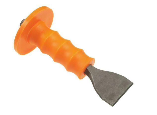 2-1/4 x 7-3/4-Inch Mason Chisel With Handguard 1 2-1/4 x 7-3/4-Inch Mason Chisel With Handguard
