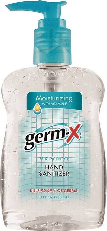 8-Fl. Oz. Germ-X Original Hand Sanitizer With Moisturizing Vitamin E