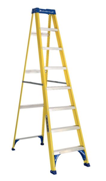 8-Foot Type 1 Fiberglass Step Ladder 4 8-Foot Type 1 Fiberglass Step Ladder