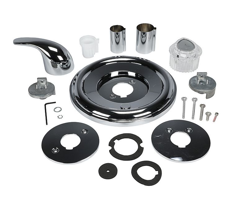 Tub/Shower Trim Kit Universal For Moen In Chrome 2 Tub/Shower Trim Kit Universal For Moen In Chrome