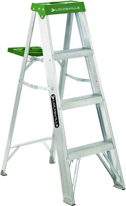 4-Foot Type II Aluminum Step Ladder 4 4-Foot Type II Aluminum Step Ladder