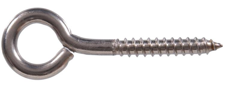Hardware Essentials™ 1/4 x 3-3/4-Inch Lag Thread Screw Eye 1 Hardware Essentials™ 1/4 x 3-3/4-Inch Lag Thread Screw Eye