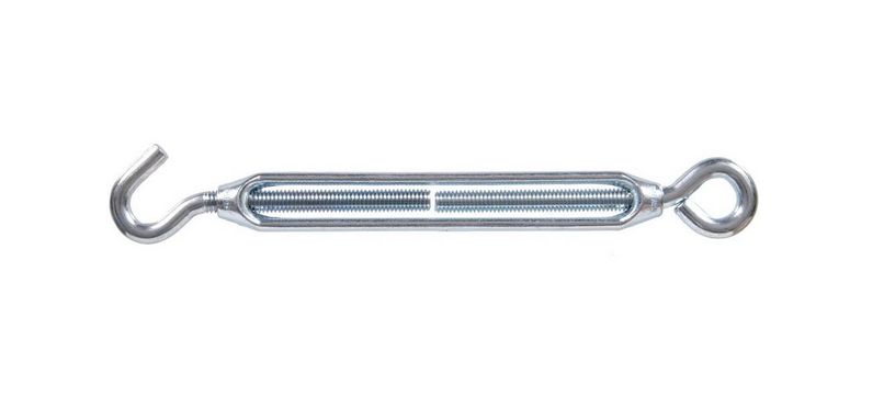 12-24 x 6-3/8-Inch Hook And Eye Turnbuckle 1 12-24 x 6-3/8-Inch Hook And Eye Turnbuckle
