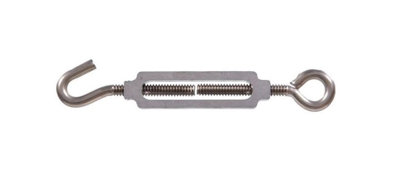 Hardware Essentials™ 1/4-20 x 7-3/8-Inch Hook And Eye Turnbuckle 1 Hardware Essentials™ 1/4-20 x 7-3/8-Inch Hook And Eye Turnbuckle