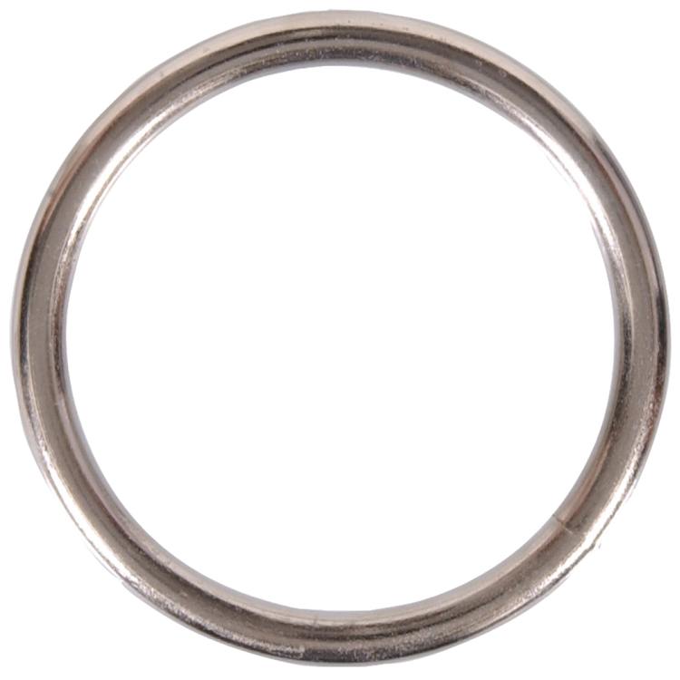 1-1/2 in Nickel Plated Welded Ring 1 1-1/2 in Nickel Plated Welded Ring