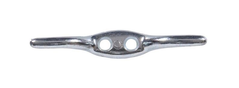 Hardware Essentials™ 6-Inch Zinc Plated #10 Hole Rope Cleat