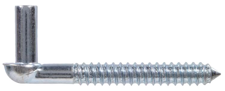 Hardware Essentials™ Zinc Plated Gate Screw Hooks 1/2 in X 4 in 1 Hardware Essentials™ Zinc Plated Gate Screw Hooks 5/8 in X 5 in