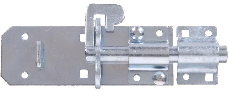 Extra Heavy Duty Padlock Bolt Latch 6 in Zinc Plated 1 Extra Heavy Duty Padlock Bolt Latch 6 in Zinc Plated