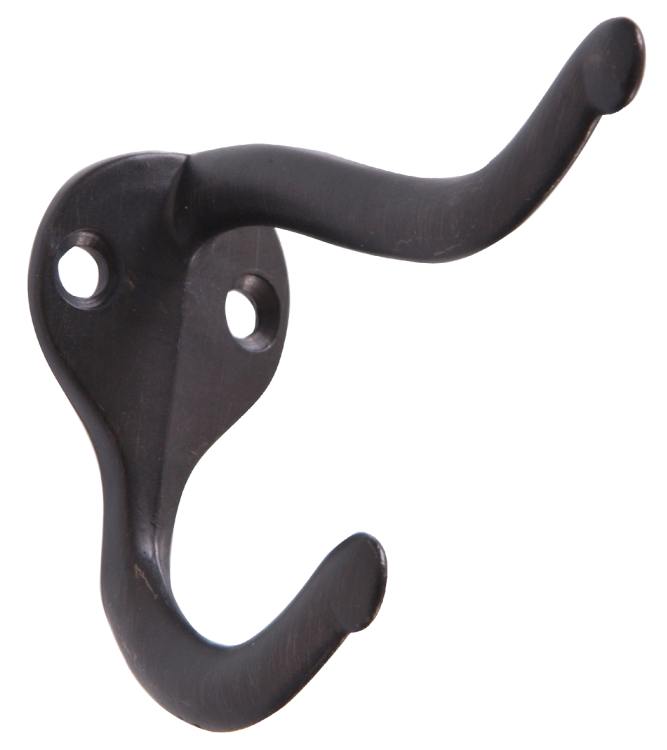 Oil Rubbed Bronze Coat/Hat Hook