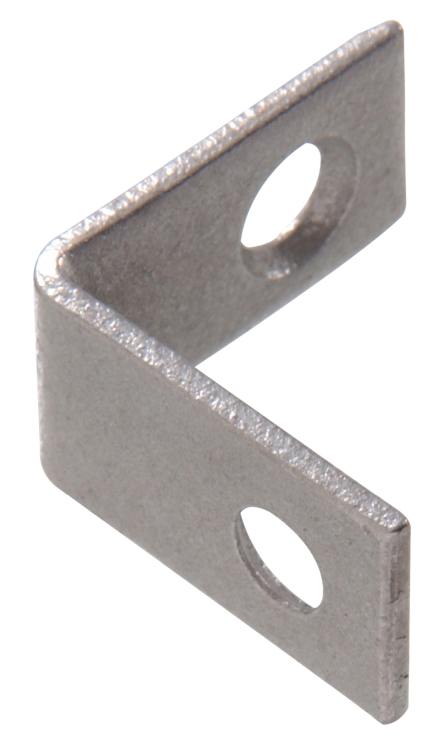 1-1/2 x 1/2 in Galvanized Corner Brace