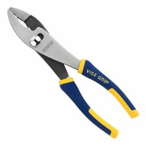 Vise-Grip Slip Joint Plier, Steel Jaw, 8 In Oal