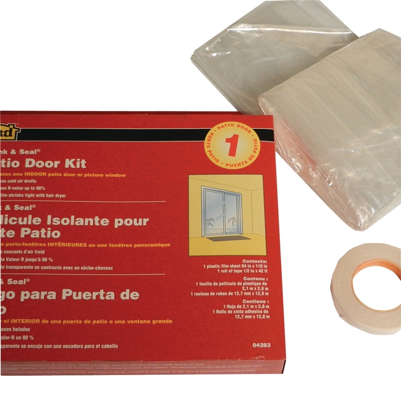 84 x 112-Inch Indoor Window Insulator Kit 1 84 x 110-Inch Indoor Window Insulator Kit