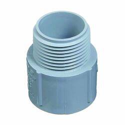 3-Inch Gray Schedule 40 & 80 Male Terminal Adapter 1 3-Inch Gray Schedule 40 & 80 Male Terminal Adapter