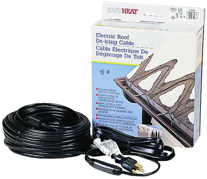 60-Foot Roof And Gutter De-Icing Cable