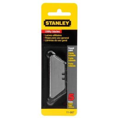 1-7/8-Inch X 3/4-InchCarbon Steel Round Point Knife Utility Blade 2 1-7/8-Inch X 3/4-InchCarbon Steel Round Point Knife Utility Blade