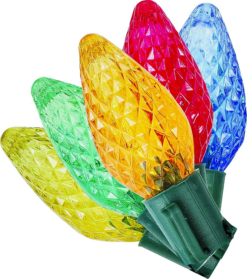 25 Count Multi-Color LED C9 Light Set