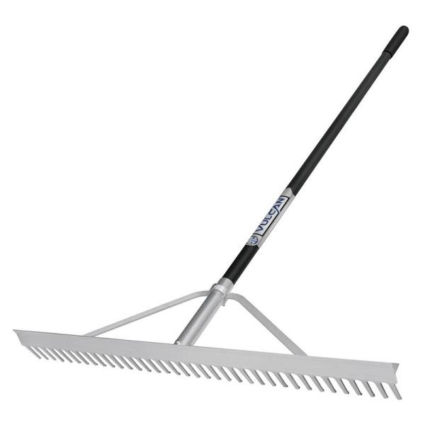 36-Tine Landscape Rake With 66-Inch Aluminum Handle
