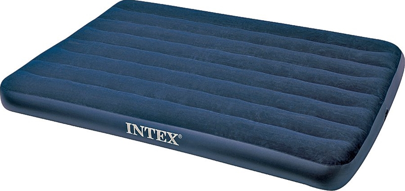 Full Size Blue Downy Airbed Mattress 1 Full Size Blue Downy Airbed Mattress