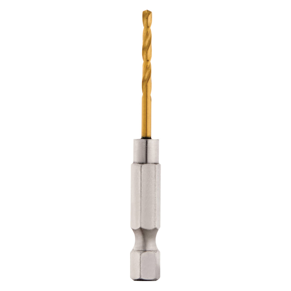 Impact Drill Bit, Twist Flute, Hex Shank, 1/4 In Dia Shank 1 Impact Drill Bit, Twist Flute, Hex Shank, 1/4 In Dia Shank