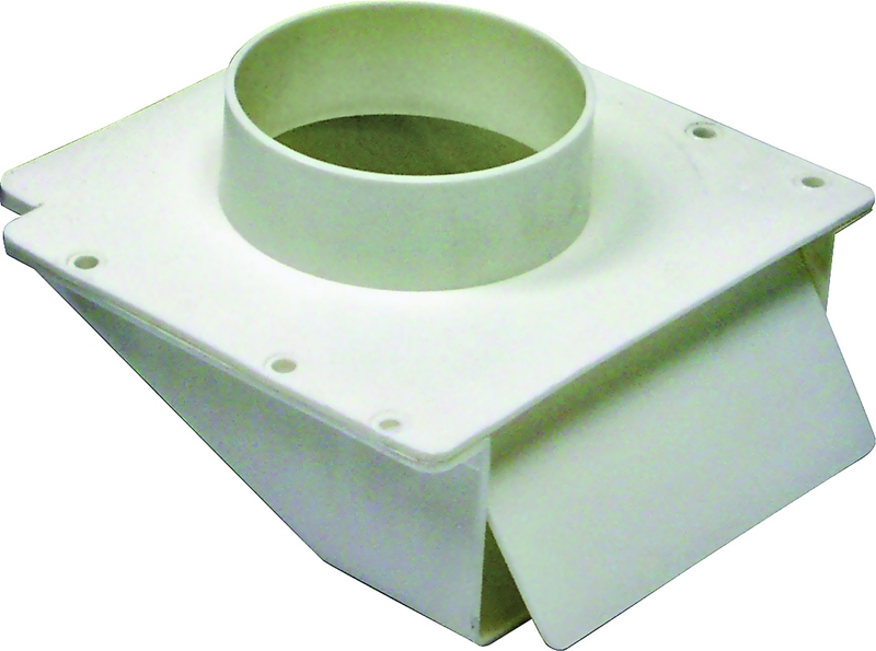 4-Inch Under Eave Vent White 1 4-Inch Under Eave Vent White
