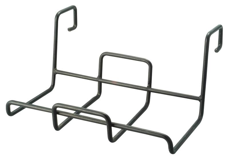 Black Steel Railing Planter Bracket