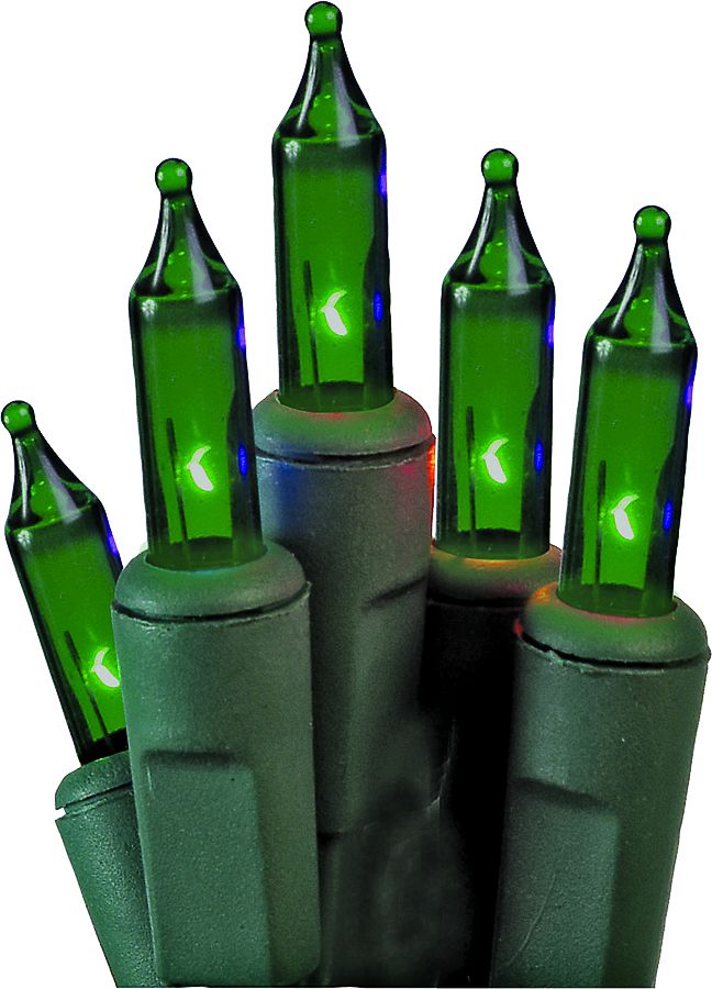 50 Count String to String Green Mini LED Light Set 1 50 Count String to String Green Mini LED Light Set