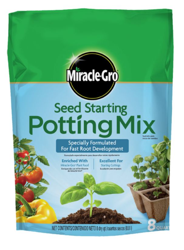 8-Dry Quart Seed Starting Potting Mix, 0.03-0.03-0.03 2 8-Dry Quart Seed Starting Potting Mix, 0.03-0.03-0.03