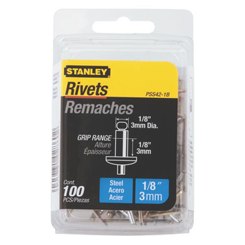 1/8-Inch Steel Rivets