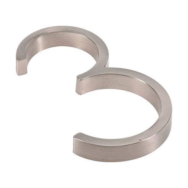 5-Inch #3 Zinc House Number 1 5-Inch #3 Zinc House Number