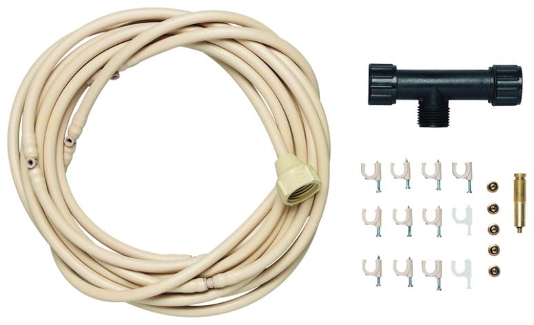 12-Foot Basic Pre-Assembled Mist Cooling Kit 2 12-Foot Basic Pre-Assembled Mist Cooling Kit