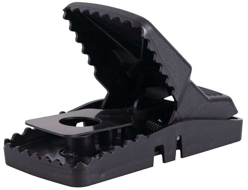Black Plastic Reusable Rat Snap Trap