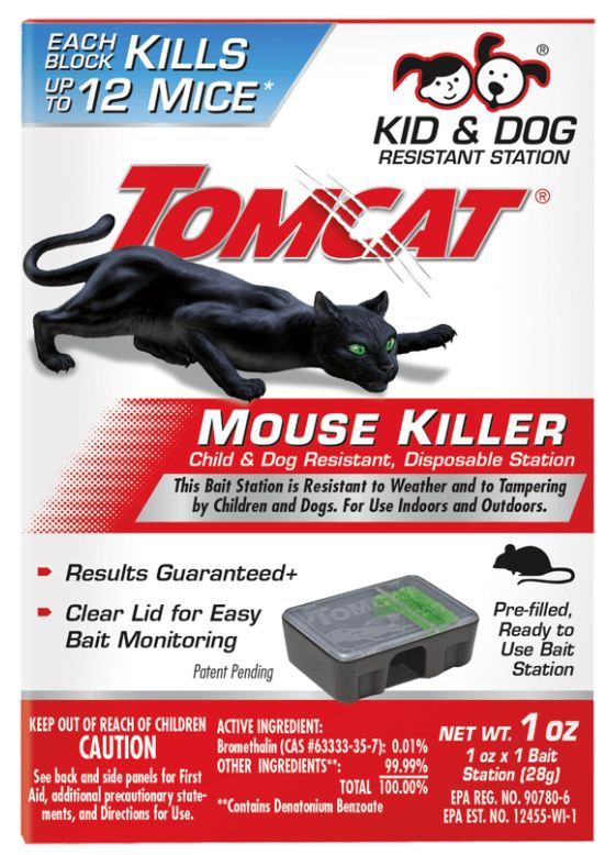 1-Ounce Disposable Mouse Killer Bait Station
