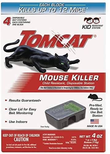 1-Ounce Disposable Mouse Killer Bait Station