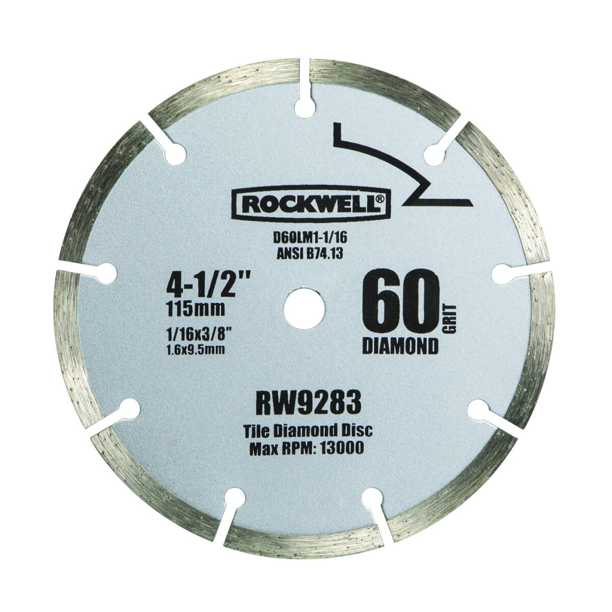 4-1/2-Inch 3/8-Inch Arbor Diamond Circular Saw Blade 1 4-1/2-Inch 3/8-Inch Arbor Diamond Circular Saw Blade