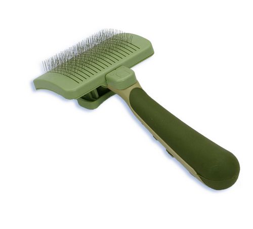Medium Self-Cleaning Slicker Dog Brush