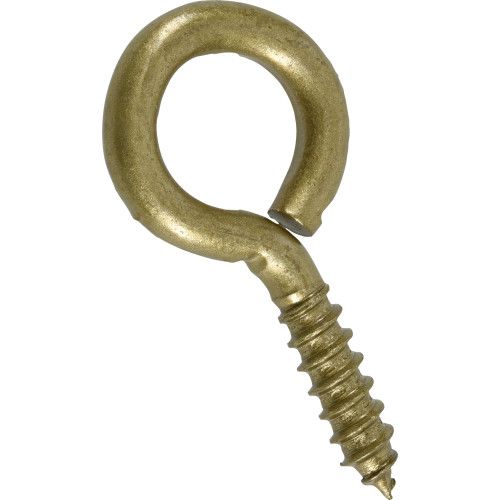 #0 x 2-7/8-Inch Durasteel Gold Coated Screw Eye