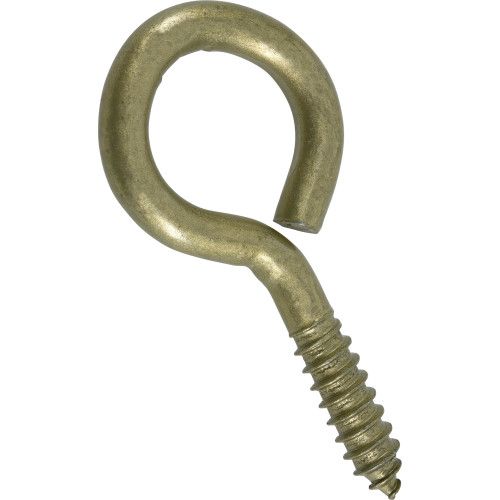 0.363 x 3-7/8-Inch Durasteel Gold Coated Screw Eye