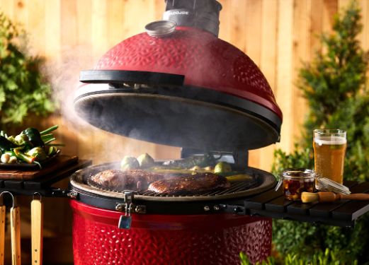 18-Inch Red Classic II Charcoal Grill