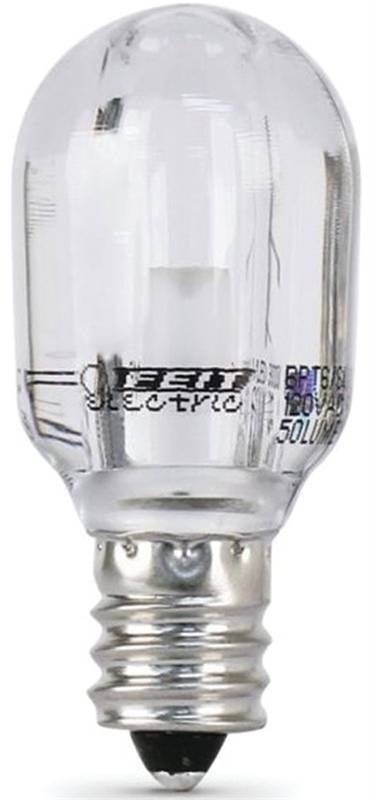 15-Watt Equivalent T6 E12-Candelabra Warm White Non-Dimmable LED Light Bulb, 1-Pack