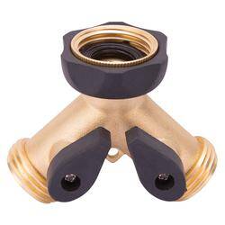 Y-Connector, Brass