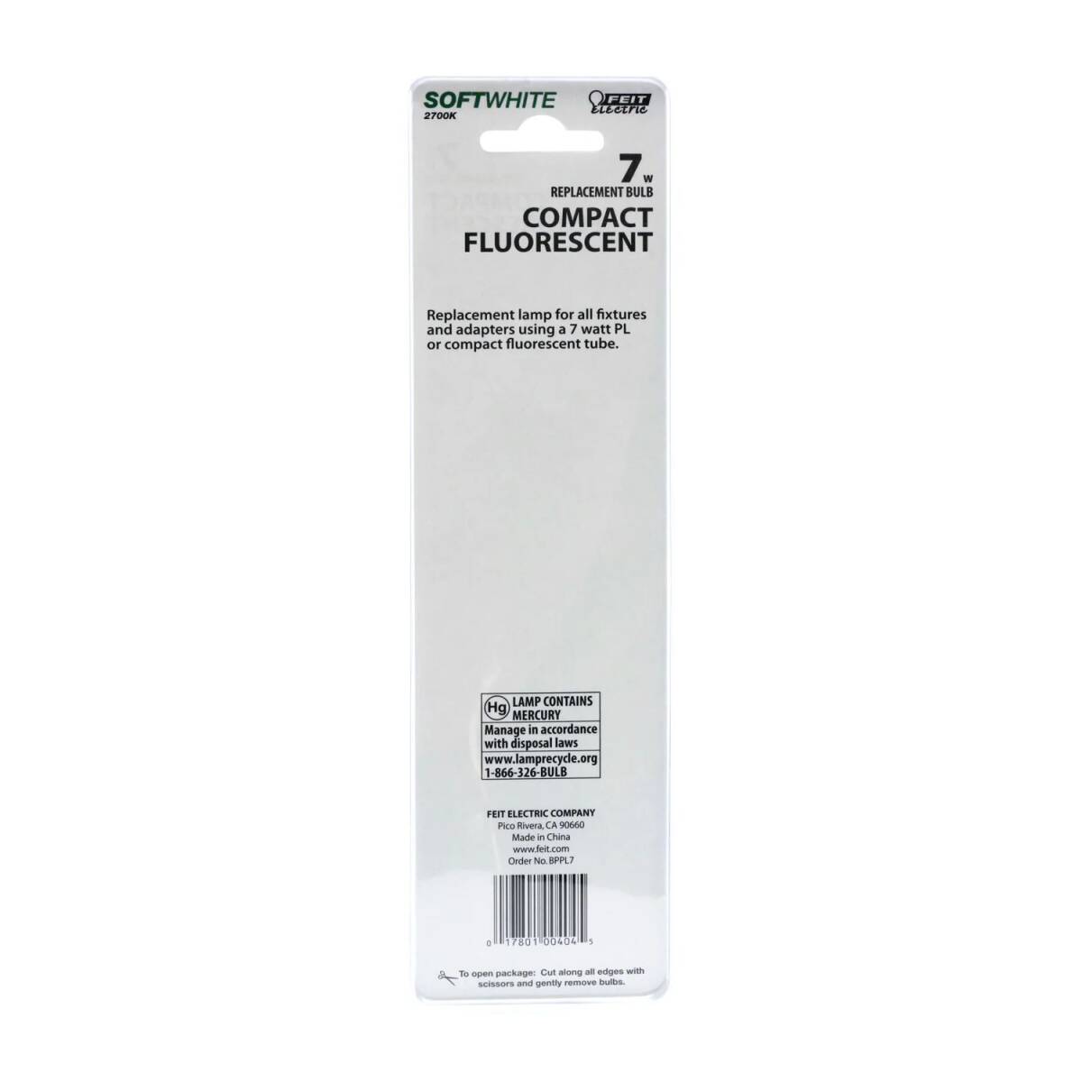7-Watt PL G23-Bi Pin Soft White Non-Dimmable Compact Fluorescent CFL Light Bulb 1-Pack 2 7-Watt PL G23-Bi Pin Soft White Non-Dimmable Compact Fluorescent CFL Light Bulb 1-Pack