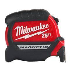 25-Foot Compact Wide Blade Magnetic Tape Measure 1 25-Foot Compact Wide Blade Magnetic Tape Measure