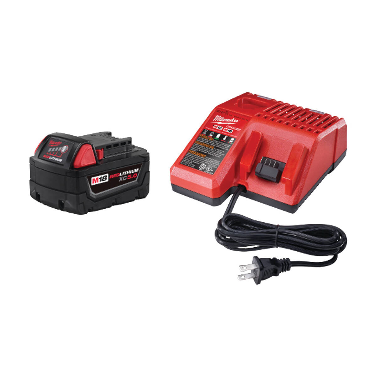 Battery Starter Kit, 18 V Battery, 5 Ah