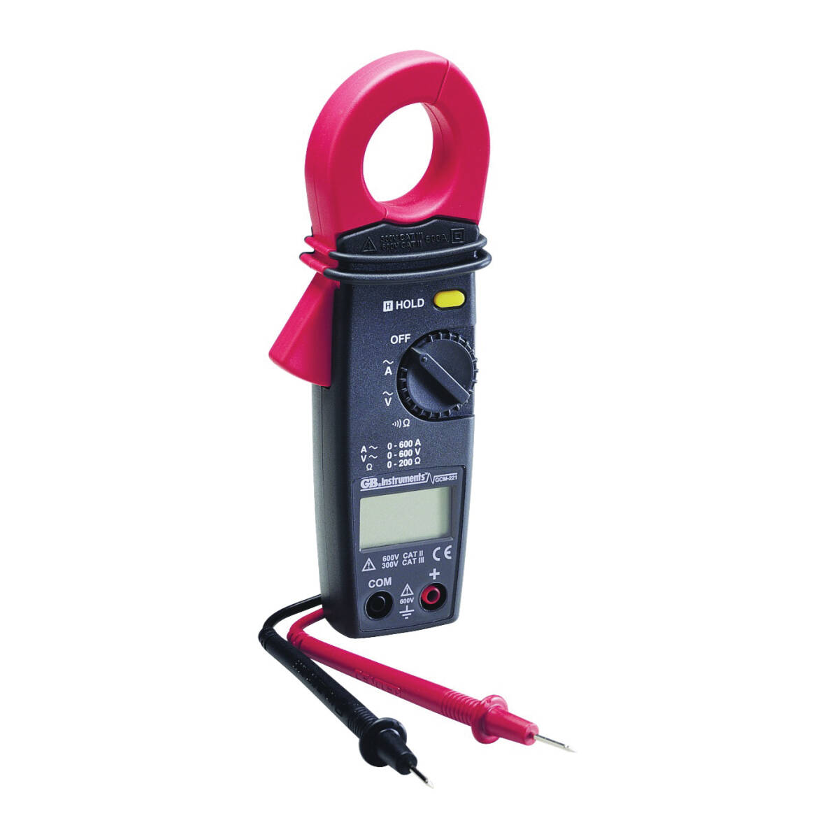 600-Amp 600-Vac 600-Vdc 1-Mohm Lcd Display Clamp Meter 1 600-Amp 600-Vac 600-Vdc 1-Mohm Lcd Display Clamp Meter