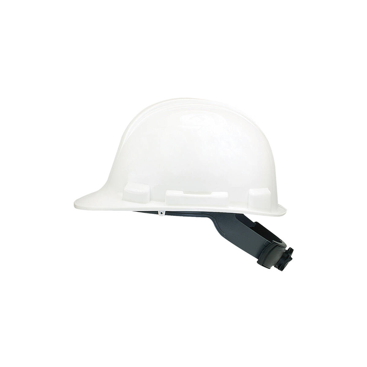 4-Point Textile Suspension White Hdpe Shell Hard Hat