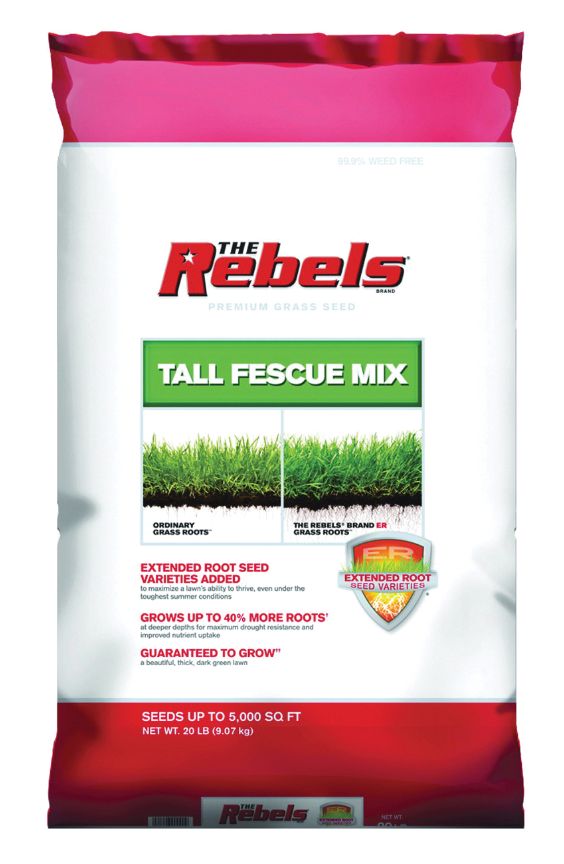The Rebels® Premium Tall Fescue Grass Seed, 20-Pound