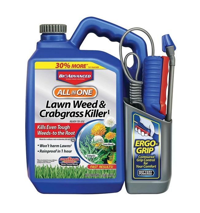 1.3-Gallon Ready To Use All-In-One Lawn Weed And Crabgrass Killer