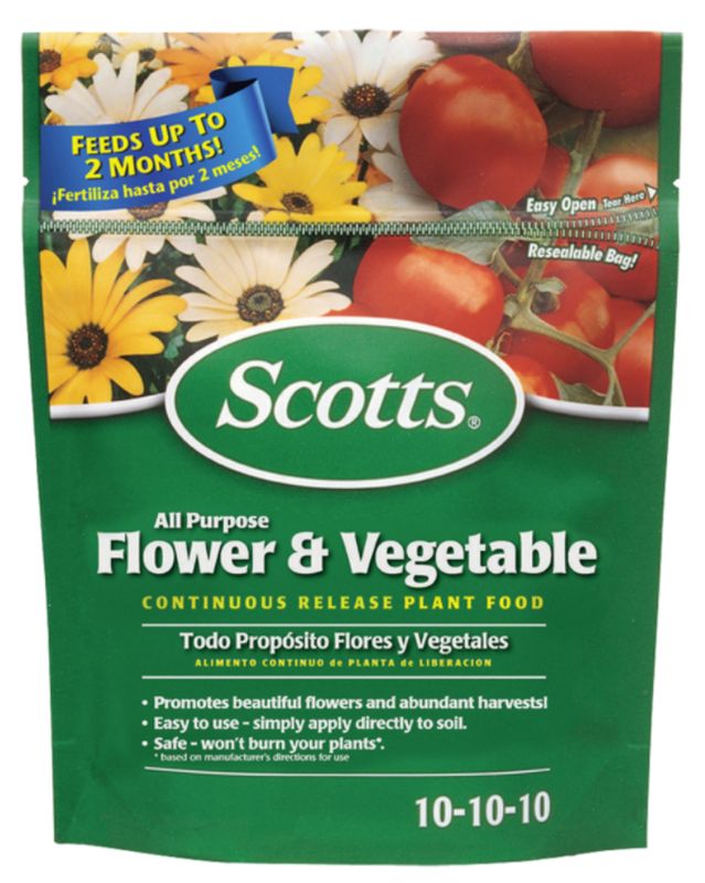 3-Pound All Purpose Flower And Vegetable Continuous Release Plant Food 1 3-Pound All Purpose Flower And Vegetable Continuous Release Plant Food