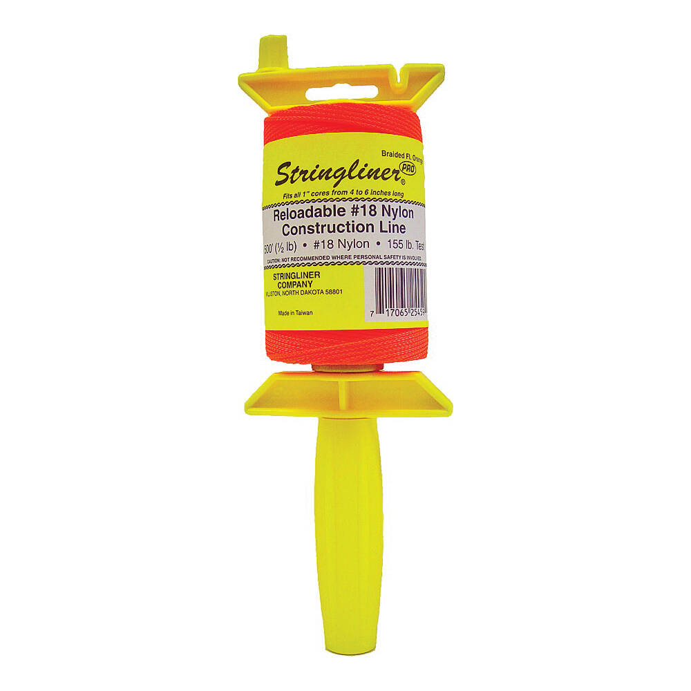 500-Foot Fluorescent Orange Line Reel